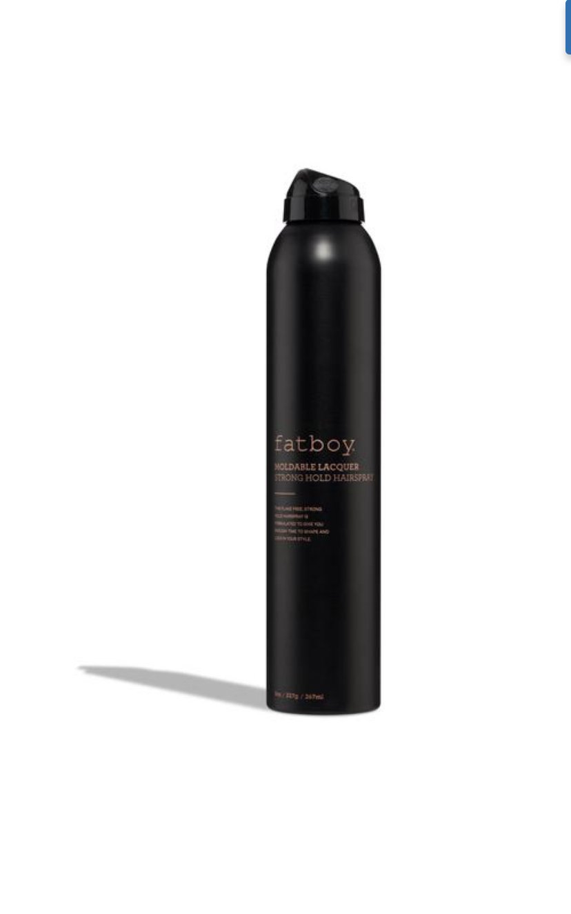 Fatboy Moldable Lacquer Hairspray